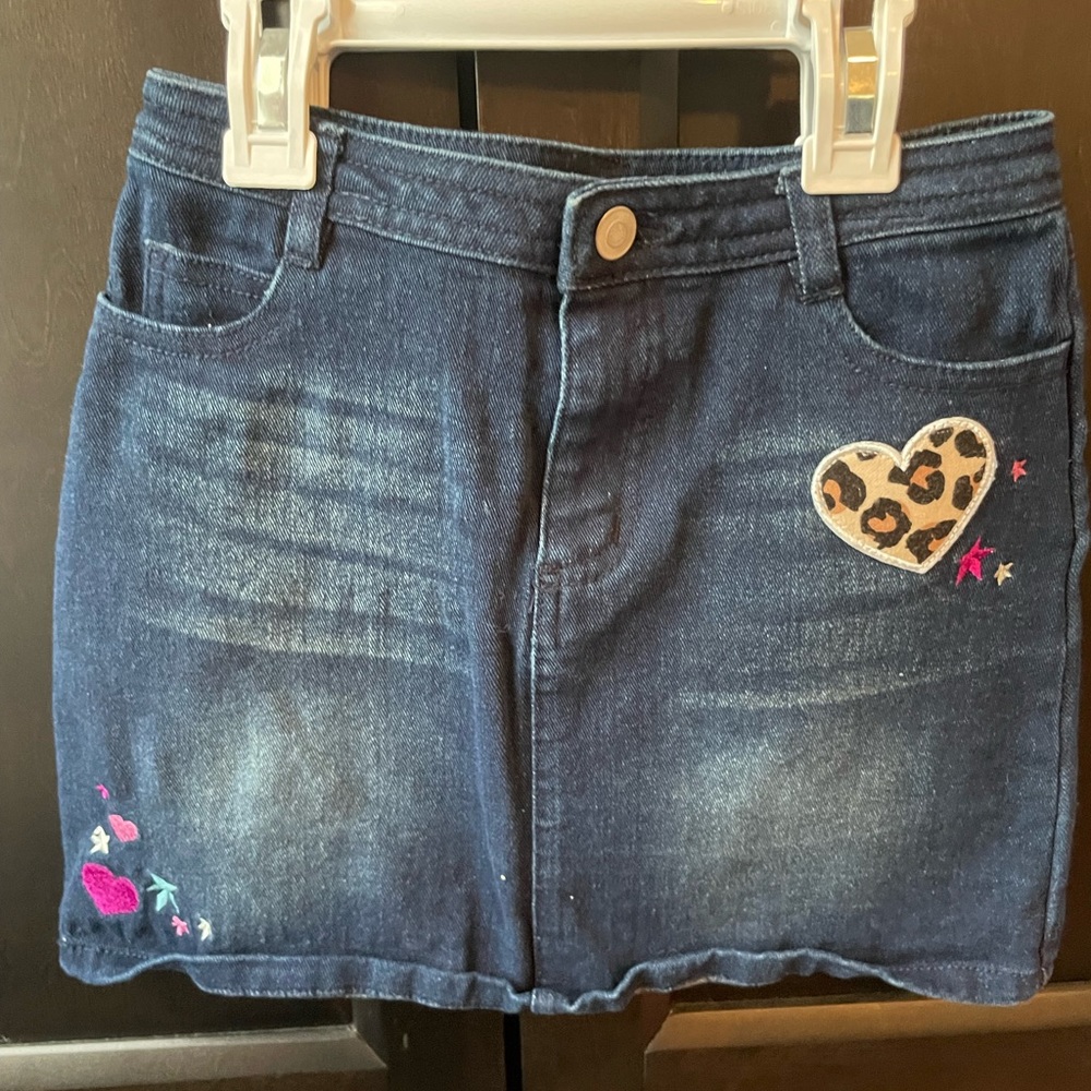 Girls denim skirt size 6x
